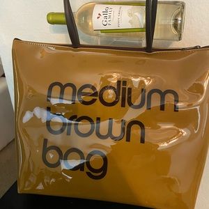 Bloomingdales Medium Brown Bag Tote Bag